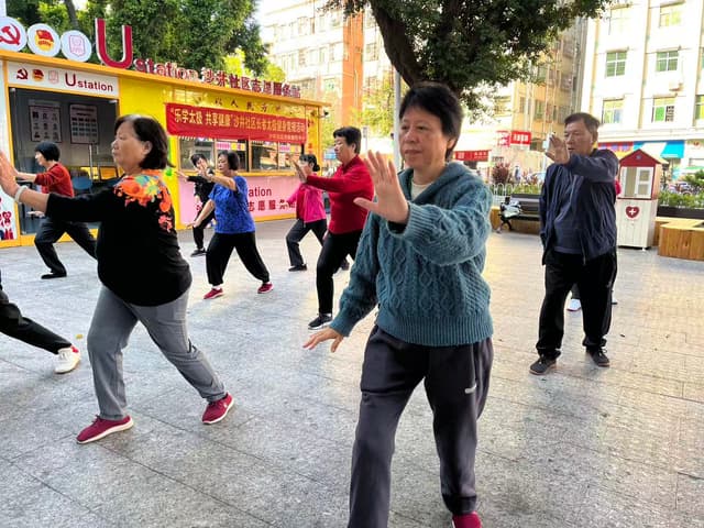 太极架起连心桥 沙井社区助力长者乐享生活